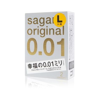 Sagami 相模元祖 001超激薄 L加大 保險套 2入裝【OGC情趣用品】