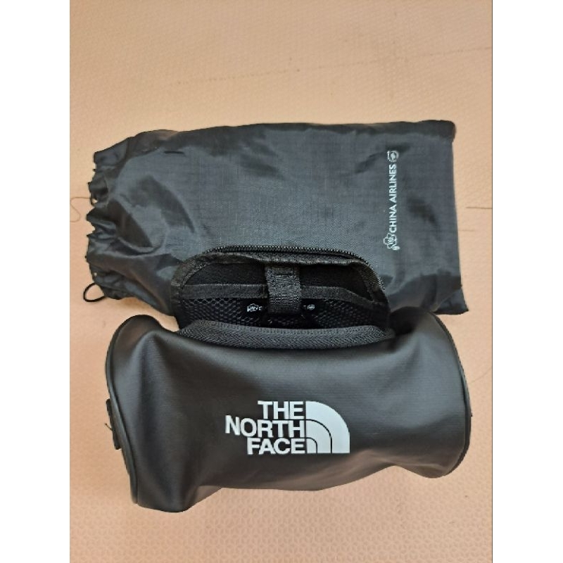 華航 the north face 黑色 過夜包 盥洗包