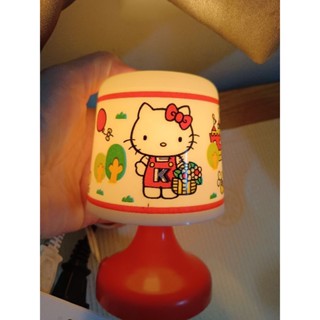 早期收藏70年代插電式Hello Kitty小夜燈250109