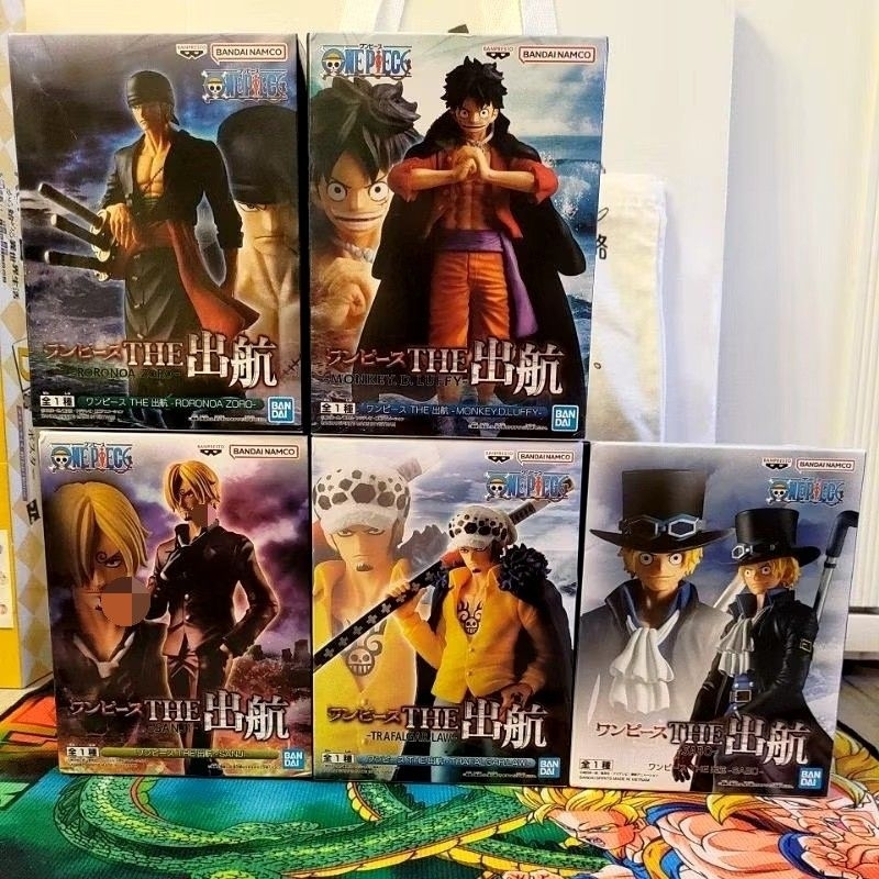 全新現貨🇯🇵日版 金證 BANPRESTO 海賊王 THE出航 魯夫 索隆 鷹眼 娜美 薩波 耶穌布 沙鱷 香吉士 公仔