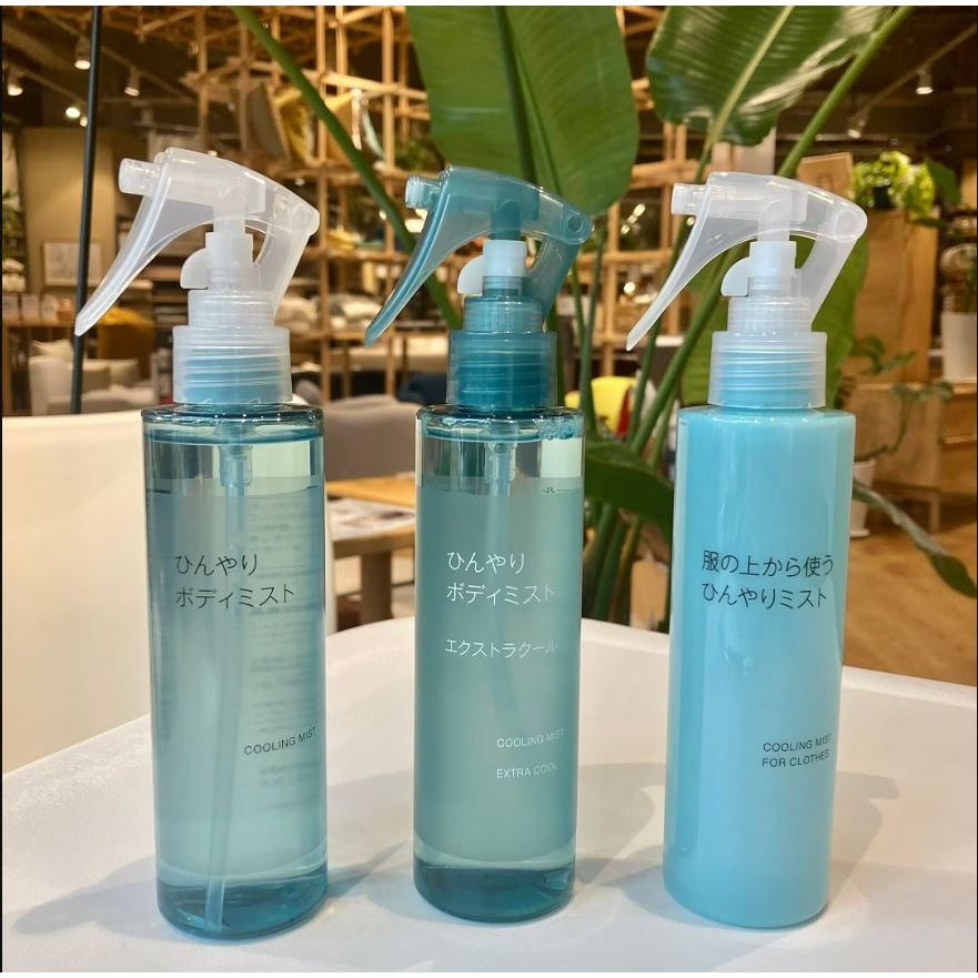Θ追日者Θ 日本 無印良品 夏季限定 涼感噴霧 衣物涼感 降溫 MUJI