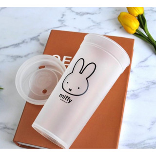 韓國代購 米菲 米飛Miffy 可重複使用 大容量 隨行杯 環保杯 水杯 PP杯 750ml 520ml 韓國製