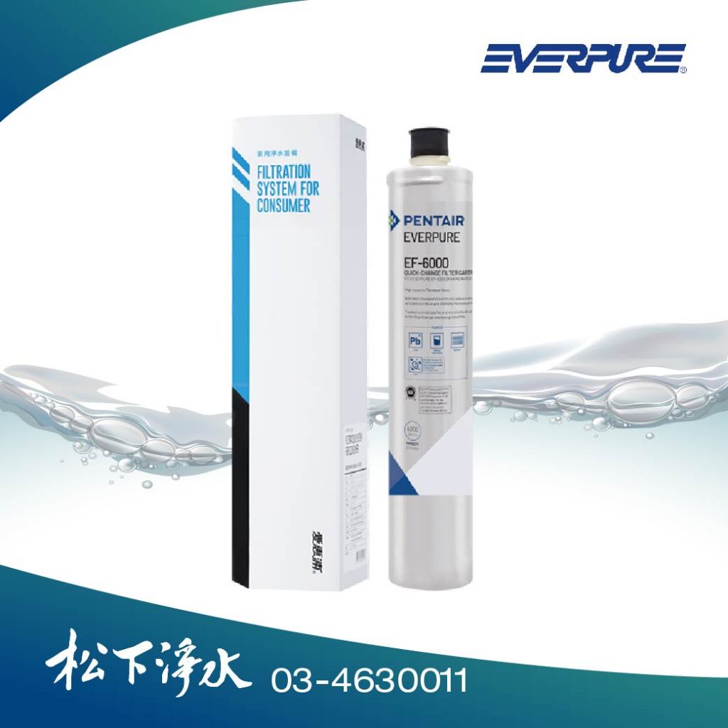 EVERPURE 全流量強效碳纖維系列濾心 EF6000/EF-6000《愛惠浦公司貨》