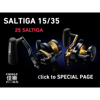 =佳樂釣具= DAIWA 25 SALIGA 35 鼓式捲線器 船釣 鐵板