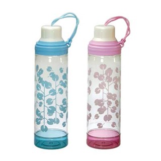 佳斯捷 7253 快樂島隨行杯 560ML 紅色 藍色 小花朵 水壺 水瓶