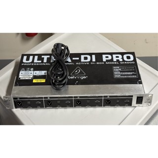 DI-Box Behringer ULTRA-DI PRO DI4000 4通道 音訊處理器