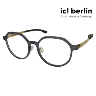 【ic! berlin】Artemis Grey 德國薄鋼眼鏡 公司貨 台南時代 蔡司優視力專家