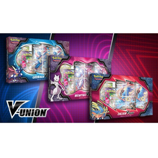 美版寶可夢禮盒 蒼響 甲賀忍蛙 超夢 V Union 三個一組