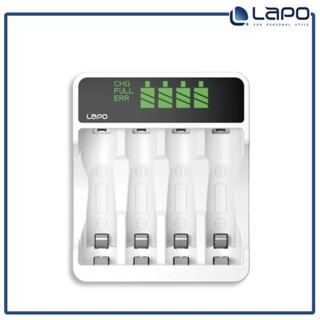 【LaPO】智慧型LCD鎳氫充電器 電池充電器 獨立迴路 電量顯示 四槽 鎳氫充電器