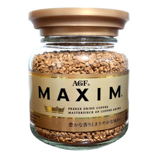【AGF】AGF 罐裝MAXIM咖啡 (箴言金), 華麗香醇咖啡 (藍金), 80g (蝦皮代開電子發票)