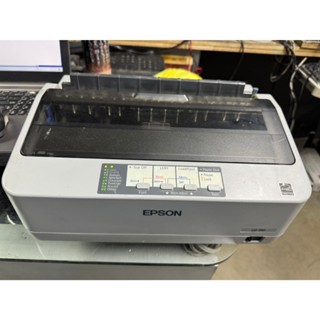 EPSON 2015 LQ-310 二手點陣印表機 功能正常 如圖 單機子 電源線