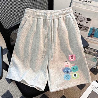 【董小姐】100%純棉 夏季新款潮流 工作短褲寬鬆舒適透氣休閒短褲休閒褲 運動短褲女顯瘦短褲褲子女生女生短褲
