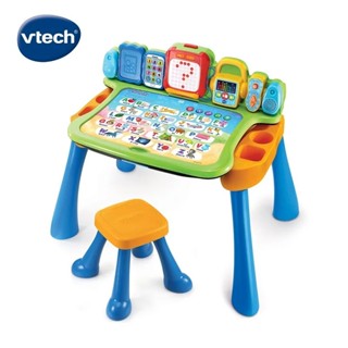 【Vtech】 4合1多功能互動學習點讀寫桌椅組