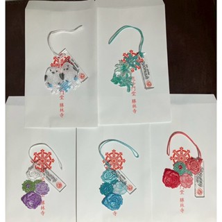⭐️現貨 日本 京都 毘沙門堂 勝林寺 刺繡 花朵 蕾絲御守