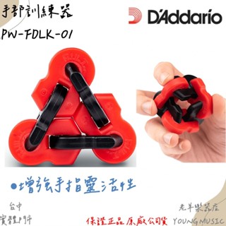 【老羊樂器店】開發票 DADDARIO PW-FDLK-01 手部訓練器 手指訓練器 指力練習器