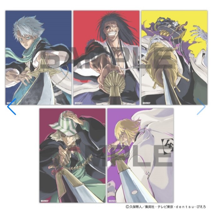 【出清】BLEACH死神日本JUMP FES JF2025限定周邊生寫真相片卡片 日番谷冬獅郎平子真子浦原喜助涅繭利