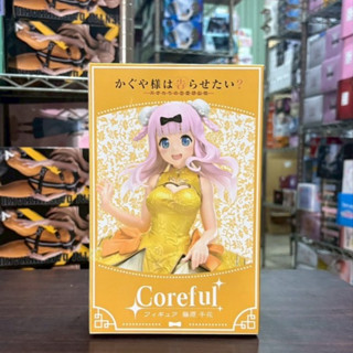 🌀日版客🌀 日版 輝夜姬想讓人告白 TAITO 藤原千花 coreful 旗袍 景品 公仔