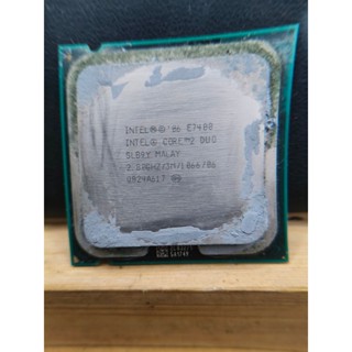 中古二手-Intel Core 2 Duo E7400 雙核心cpu 775腳位 處理器 3M快取 2.80G-便宜賣