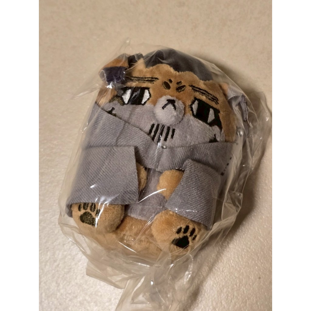 Ensky 黃金神威 動物型態Q版布偶 娃娃 尾形百之助 全新品