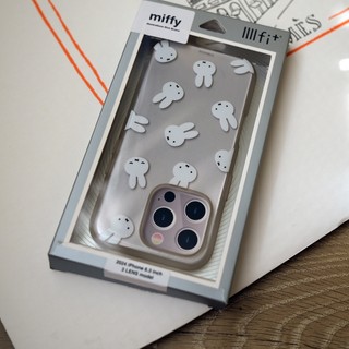 日本二手miffy 米菲兔 IIIIfit Clear iPhone 16 pro手機殼手機保護殼