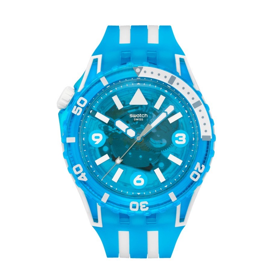 【Swatch】SWATCH SCUBAQUA  SSCU09S100 44mm  現代鐘錶