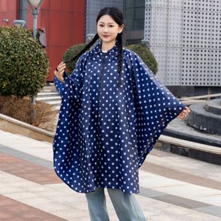 日韓時尚 斗篷雨衣 超輕薄一甩乾 單色雨披 三合一雨衣
