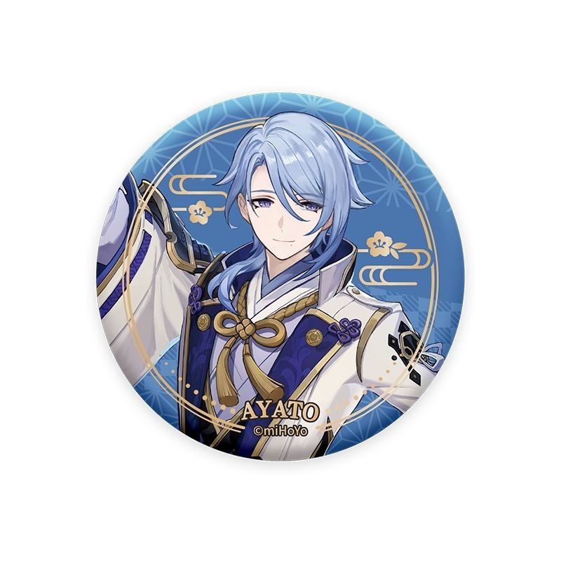 《原神》人物主題立繪角色徽章-稻妻-神里绫人68011