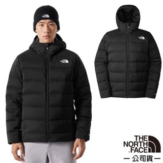 【美國 The North Face】男 輕量保暖防風 連帽防潑水鵝絨外套 800FP 羽絨外套/宇宙黑 7W7N