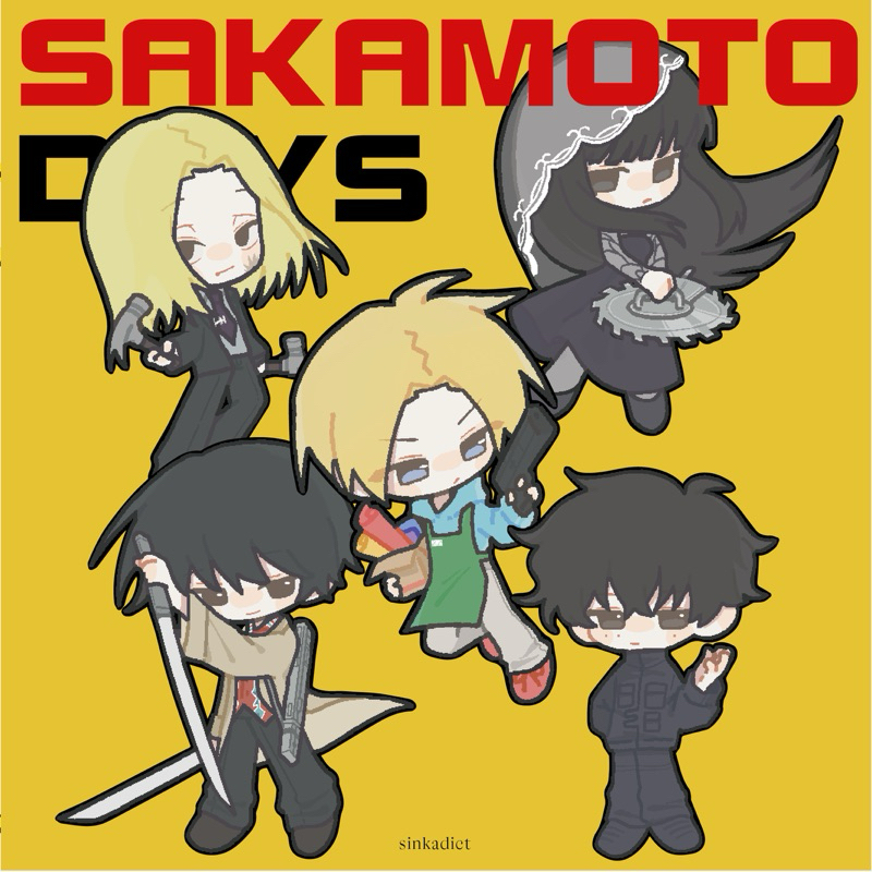 ✦坂本日常 SAKAMOTO DAYS✦ 壓克力吊飾✧ 朝倉新 勢羽夏生 南雲與市 神神迴 大佛