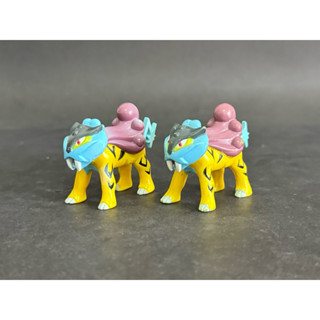 TOMY 寶可夢 雷公 公仔 非 scale world 城都 炎帝 立體圖鑑 食玩 水君 組裝模型 猛雷鼓 吊卡 玩偶