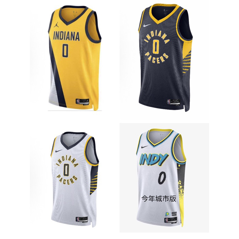 ［蝦皮唯一正版］ haliburton 溜馬  哈利伯頓 全明星 明星賽 城市 nba球衣 nike