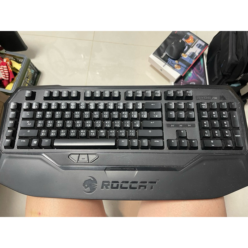 ［二手8成新］德國冰豹ROCCAT Ryos MK 紅軸 有線鍵盤