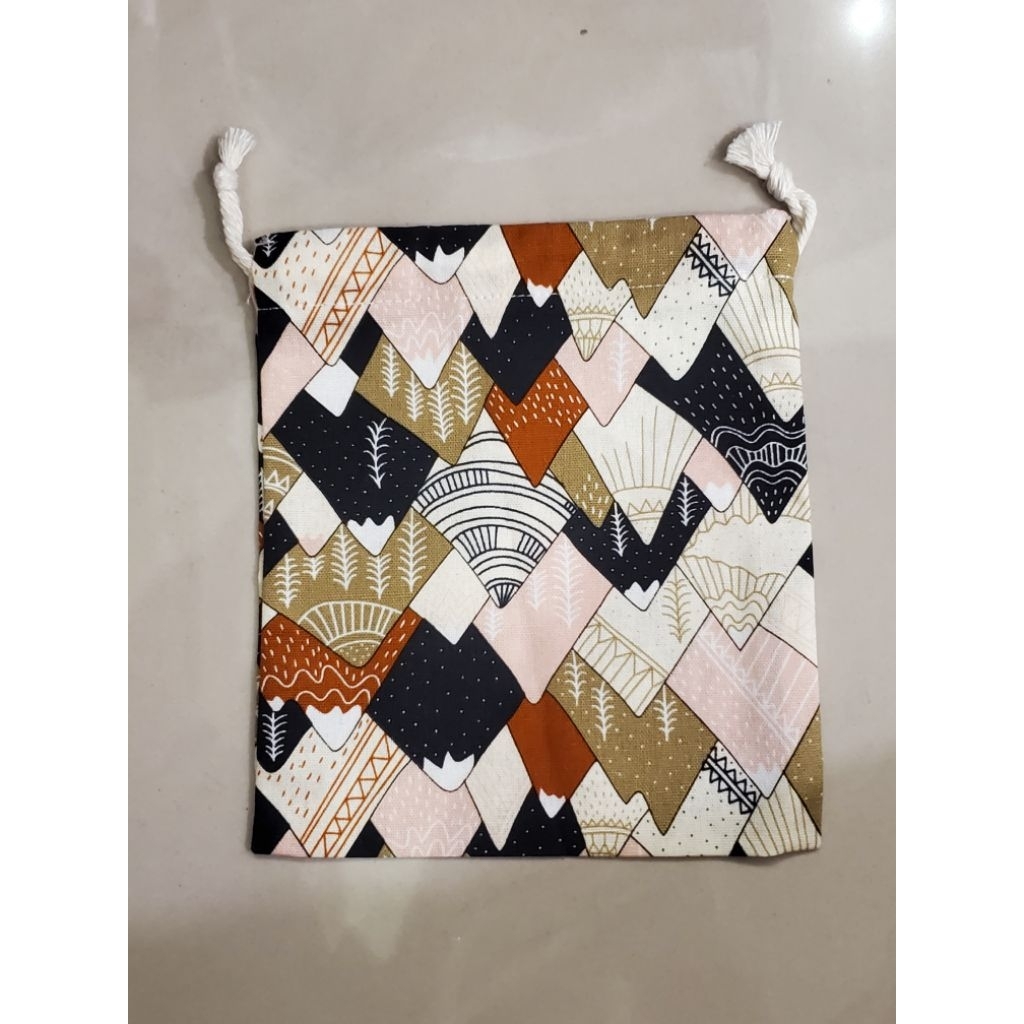GB1 收納袋 束口袋  山峰系列:斯堪地那維亞(15×18cm)