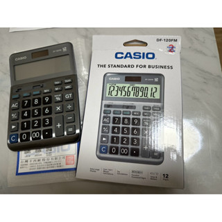 計算機 CASIO 卡西歐 DF-120FM 大型顯示幕 計算機 桌上型12位數四捨五入