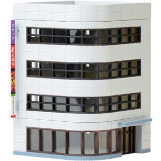 📌小豪模型📌 TOMYTEC 134-2 建築 收藏 建コレ 十字路口 建築 大樓 白色 轉角 大樓