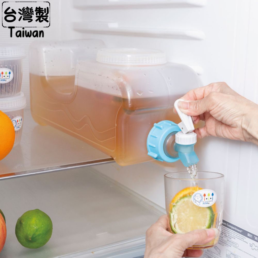 台灣製 冰箱冷泡壺 冷藏飲料壺 夏天冰涼壺 5.3L 涼水壺 露營手提壺 活動 會議 咖啡壺