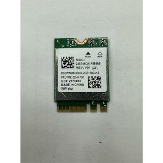 【Realtek RTL8822CE AC A/B/G/N WiFi +藍芽 無線網絡卡 網絡卡】FRU 02HK700