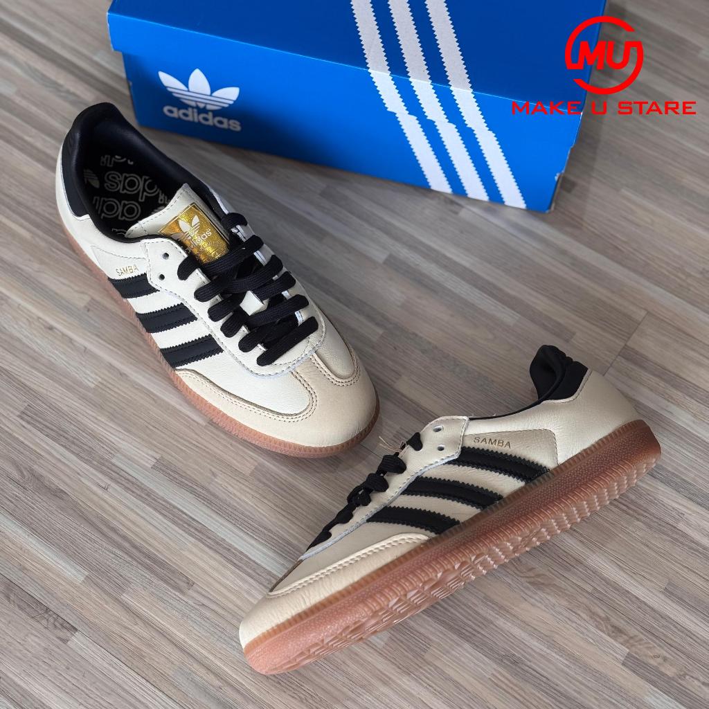 【MUS 沐斯】 adidas SAMBA OG 休閒鞋 德訓鞋 滑板 復古 女鞋 - Originals ID0478