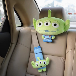 【Joybuy】玩具總動員三眼怪車用汽車頸枕安全帶套