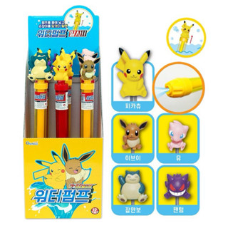 （現貨）🇰🇷韓國pokemon 寶可夢〰️造型公仔抽拉水槍 造型水槍 皮卡丘 卡比獸 夢幻 耿鬼 伊布