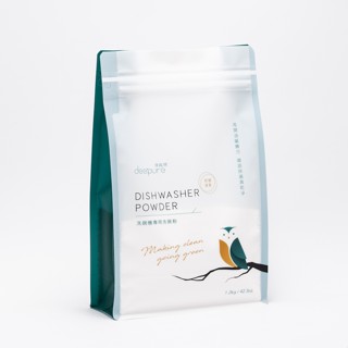 【DEEPURE 淨森林】洗碗機專用環保洗碗粉 1.2kg【方塊國際】