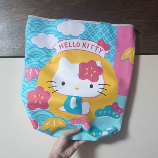 <Hello Kitty手提袋>大容量單肩包👜上方有拉鍊