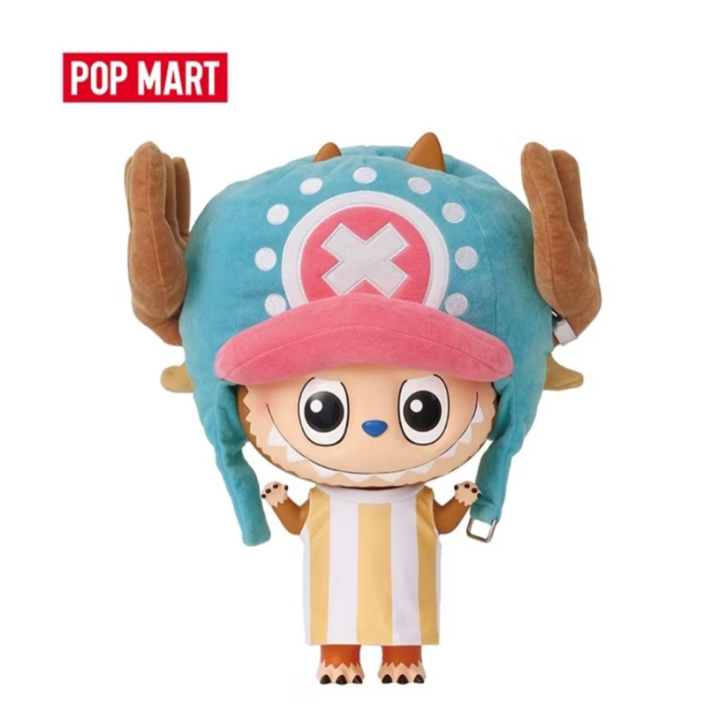 POP MART MEGA LABUBU 400% 托尼托尼・喬巴｜航海王聯名｜全新未拆｜現貨僅1隻