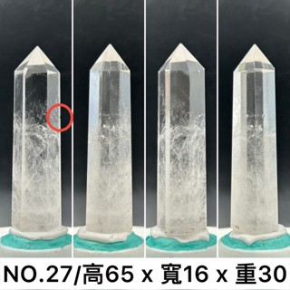 【VAZASAR】24H 嚴選 天然 白水晶 晶柱 稜柱 水晶 擺件 婚禮小物