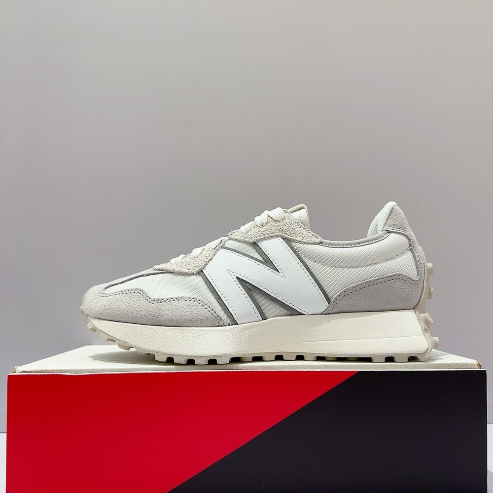 New Balance NB 327 男女款 灰白色 D楦 舒適 經典 流行 麂皮 復古 運動 休閒鞋 U327GPA