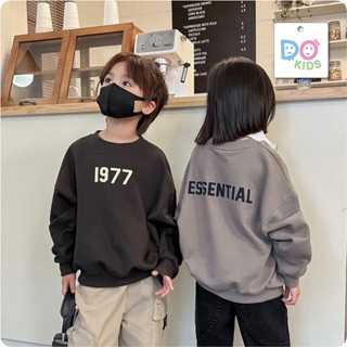DO Kids童裝 臺灣現貨-日系1977圓領衛衣 男女童裝 春秋冬季新品 兒童 中小童 大童 長袖上衣 休閒 舒適