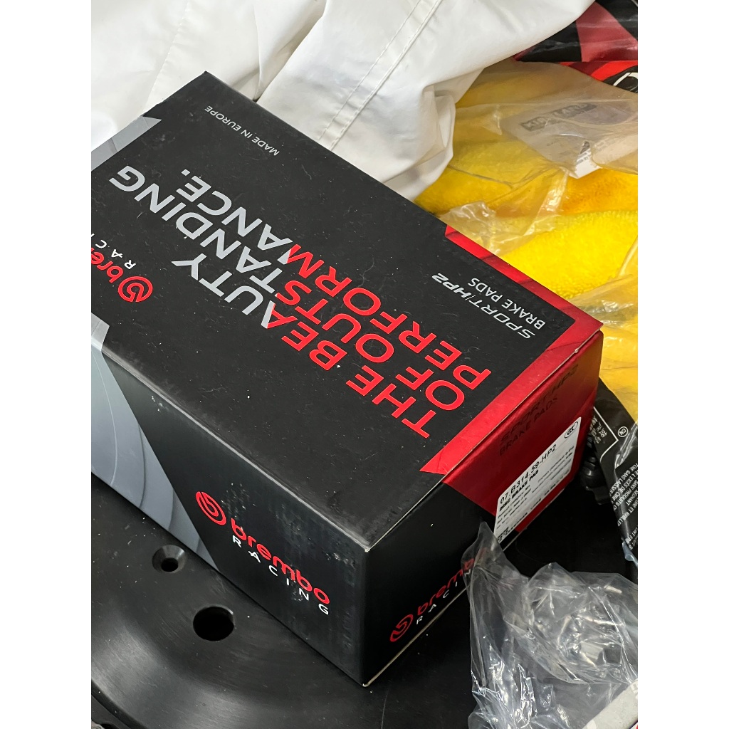 Brembo 前SPORT HP2來令片組 - 6活塞 L/T/ ZL1系列卡鉗用(D65)- 07.B314.72
