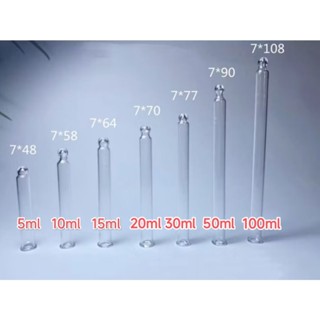 無刻度玻璃滴管玻璃分裝瓶滴管-精油玻璃瓶滴管(無刻度)5入