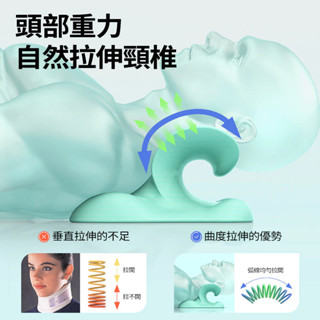 25新款 頸椎C型枕 頸部按摩 緩解頸部 牽引按摩枕 修復脖子反弓 頸部牽引枕 富貴包專用枕 頸椎支撐枕 C型枕