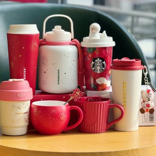 Starbucks官方正品！星巴克杯子新春蛇年2025蛇來運轉生肖桌面陶瓷馬克杯不銹鋼隨行杯咖啡杯果汁珍奶茶奶昔茶水杯